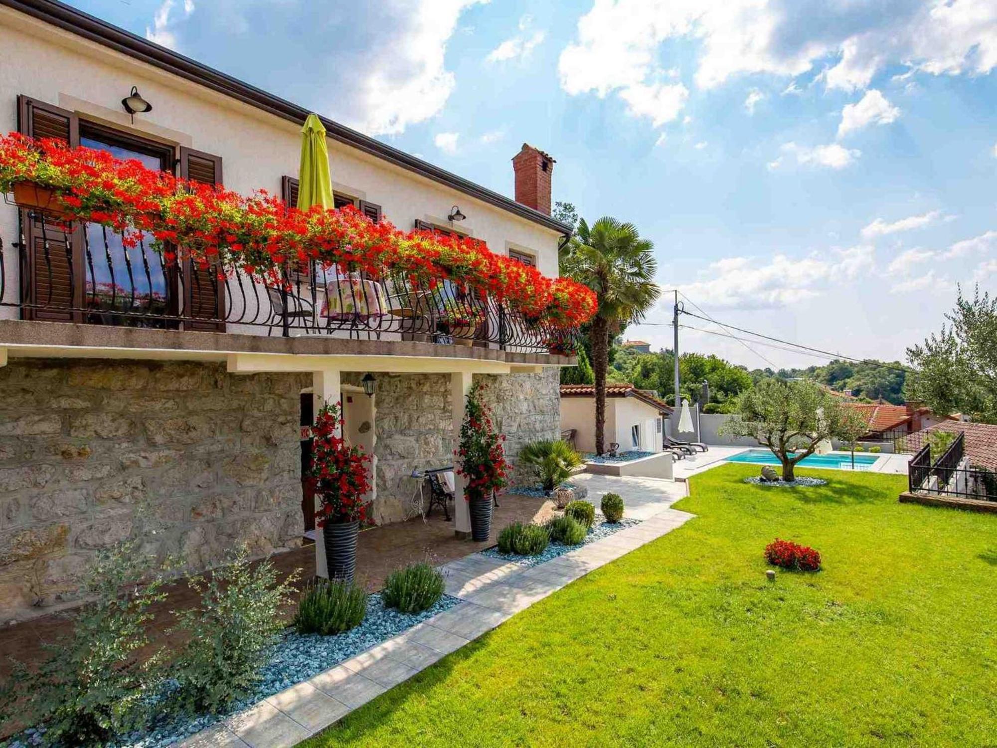 Srok Apartments With Pool Kastav Habitación foto